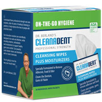 Moisturizing Cleansing Wipes for Dentures